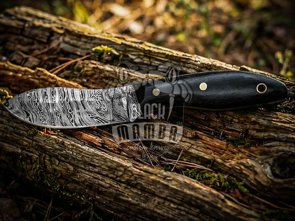 Jaguar - Damascus Hunting Knife, 7.5″ Overall - view 3