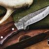 BMK-109 Rhino Knife 9.8″ Long 5″Blade” 10.2 oz Damascus Fixed Blade Hunting Knife Black mamba Hand Made World Class knives USA Made - Image 2