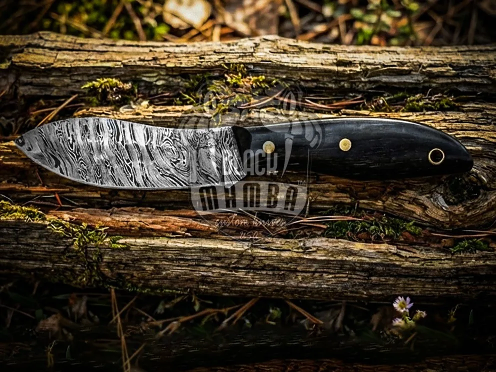 Jaguar - Damascus Hunting Knife, 7.5″ Overall - view 4