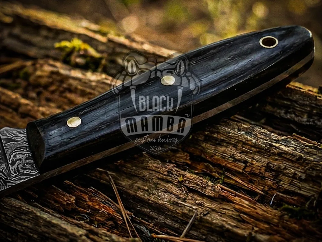 Jaguar - Damascus Hunting Knife, 7.5″ Overall - view 5