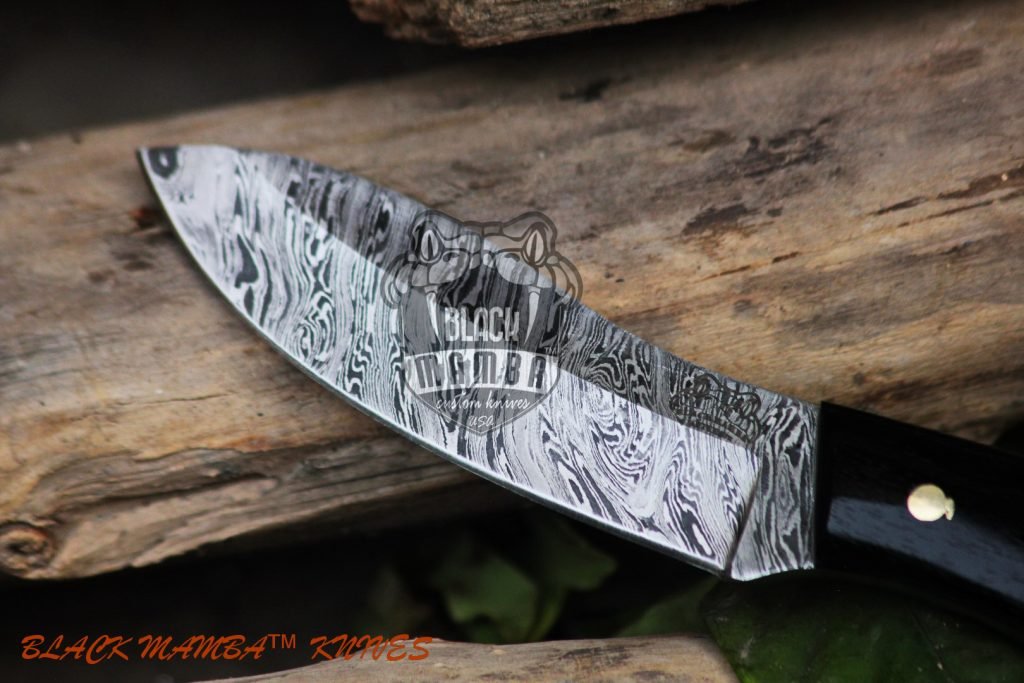 BMK-107 Jaguar Knife 7.5″ Long 3 “Blade ” 6oz Hunting Fixed Blade Damascus Knife Black mamba Hand Made World Class knives … - Image 2