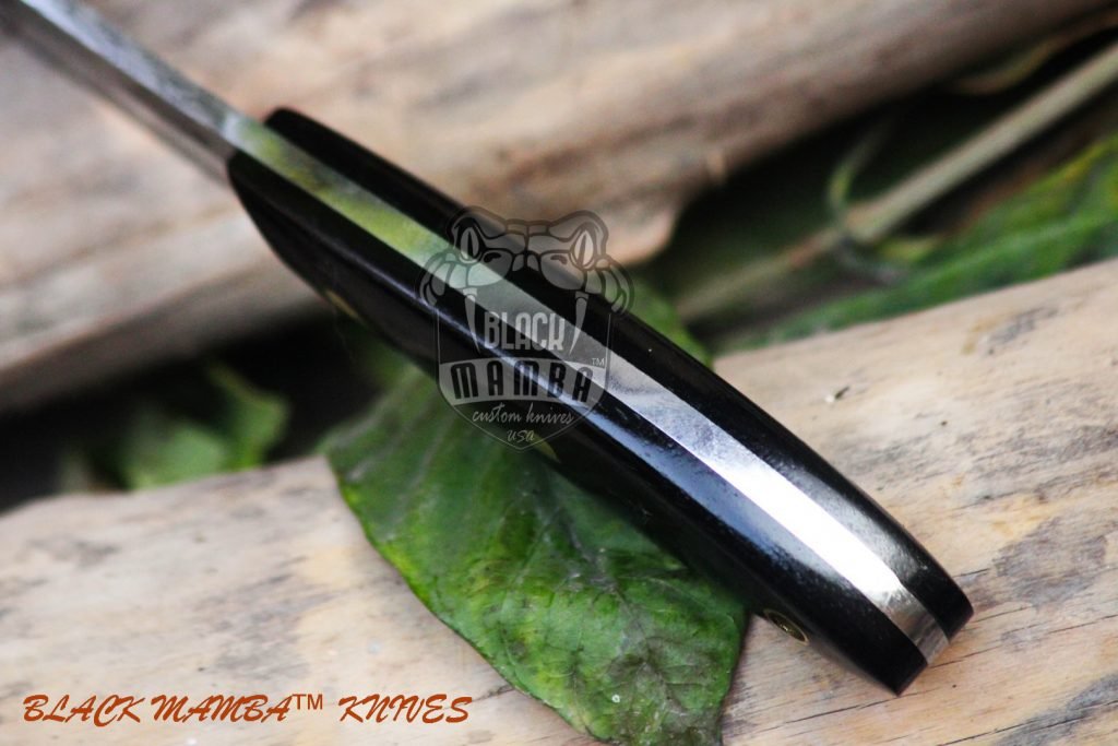 BMK-107 Jaguar Knife 7.5″ Long 3 “Blade ” 6oz Hunting Fixed Blade Damascus Knife Black mamba Hand Made World Class knives … - Image 6