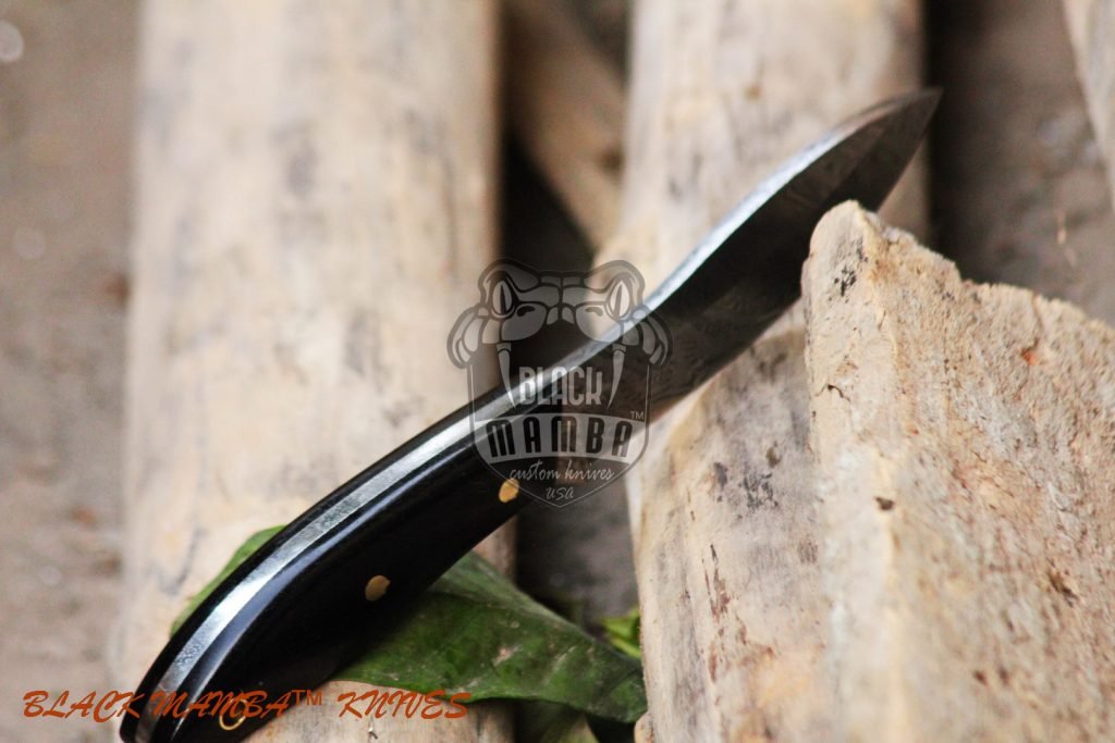 BMK-107 Jaguar Knife 7.5″ Long 3 “Blade ” 6oz Hunting Fixed Blade Damascus Knife Black mamba Hand Made World Class knives … - Image 7