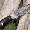 BMK-109 Rhino Knife 9.8″ Long 5″Blade” 10.2 oz Damascus Fixed Blade Hunting Knife Black mamba Hand Made World Class knives USA Made - Image 4
