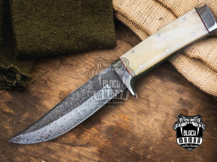 BMK-110 Great white Knife 11 Long 7.5 Blade damascus knife