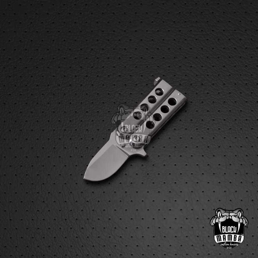 BMK-575 Lots of 4 High Carbon Filipino Balisongs butterfly Trainer Practice Knife Black Mamba world class Knives - Image 2