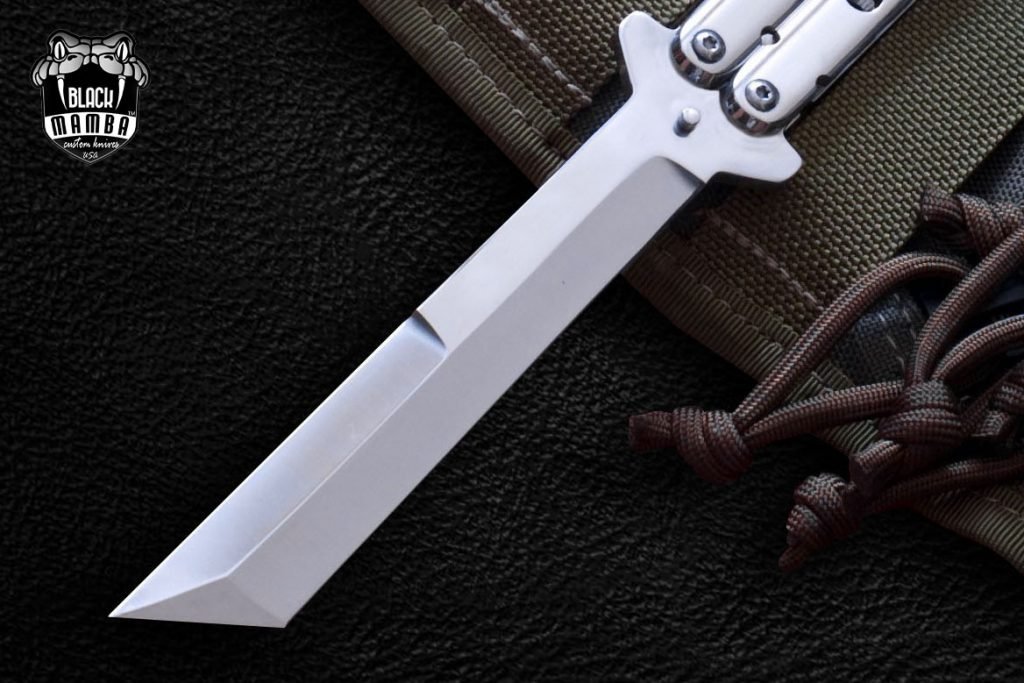 BMK-405 Brown Argus D2 Tool Steel Filipino Balisongs butterfly  Knife Black Mamba world class Knives - Image 2