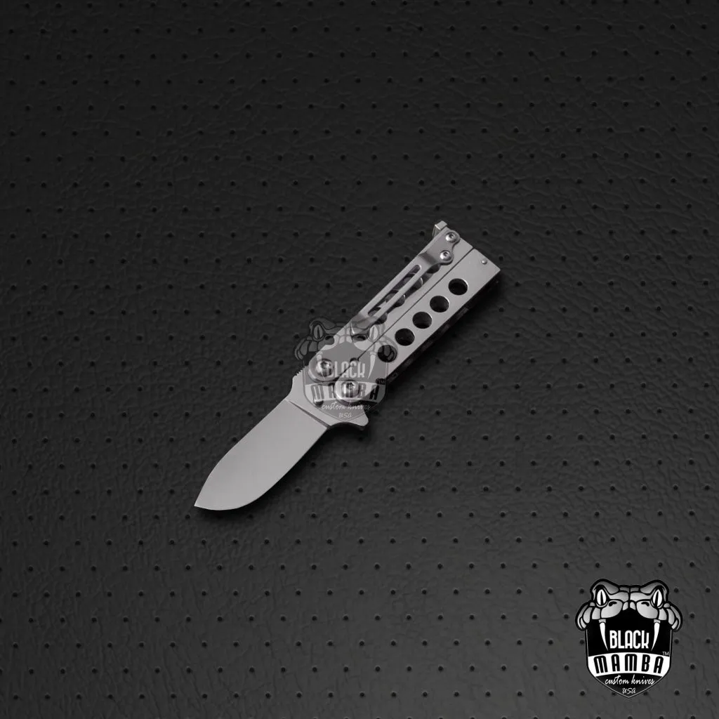 BMK-575 Lots of 4 High Carbon Filipino Balisongs butterfly Trainer Practice Knife Black Mamba world class Knives - Image 6