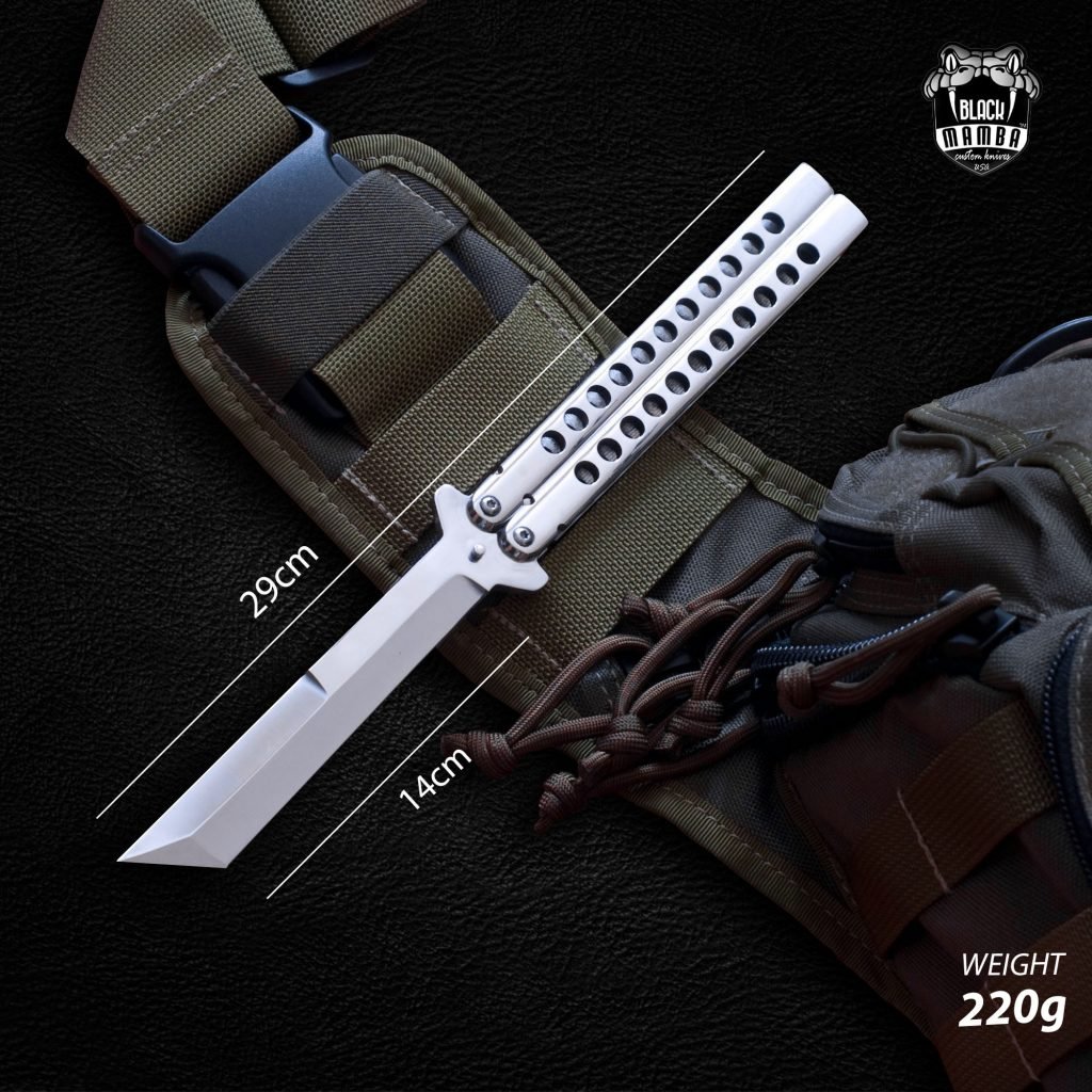 BMK-405 Brown Argus D2 Tool Steel Filipino Balisongs butterfly  Knife Black Mamba world class Knives