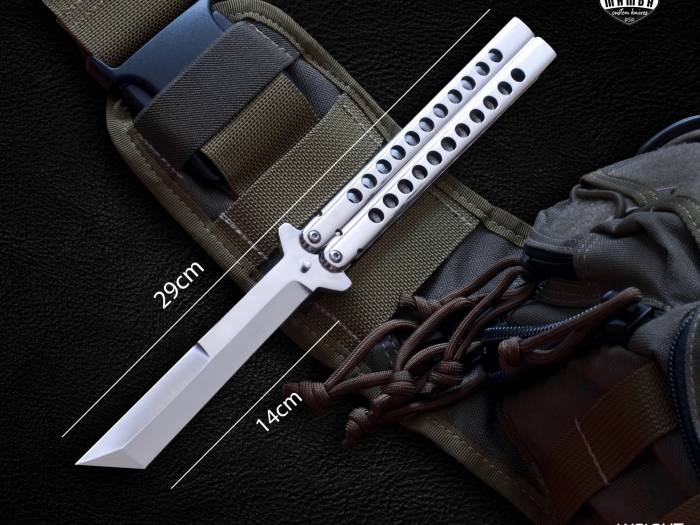 BMK-405 Brown Argus D2 Tool Steel Filipino Balisongs butterfly  Knife Black Mamba world class Knives