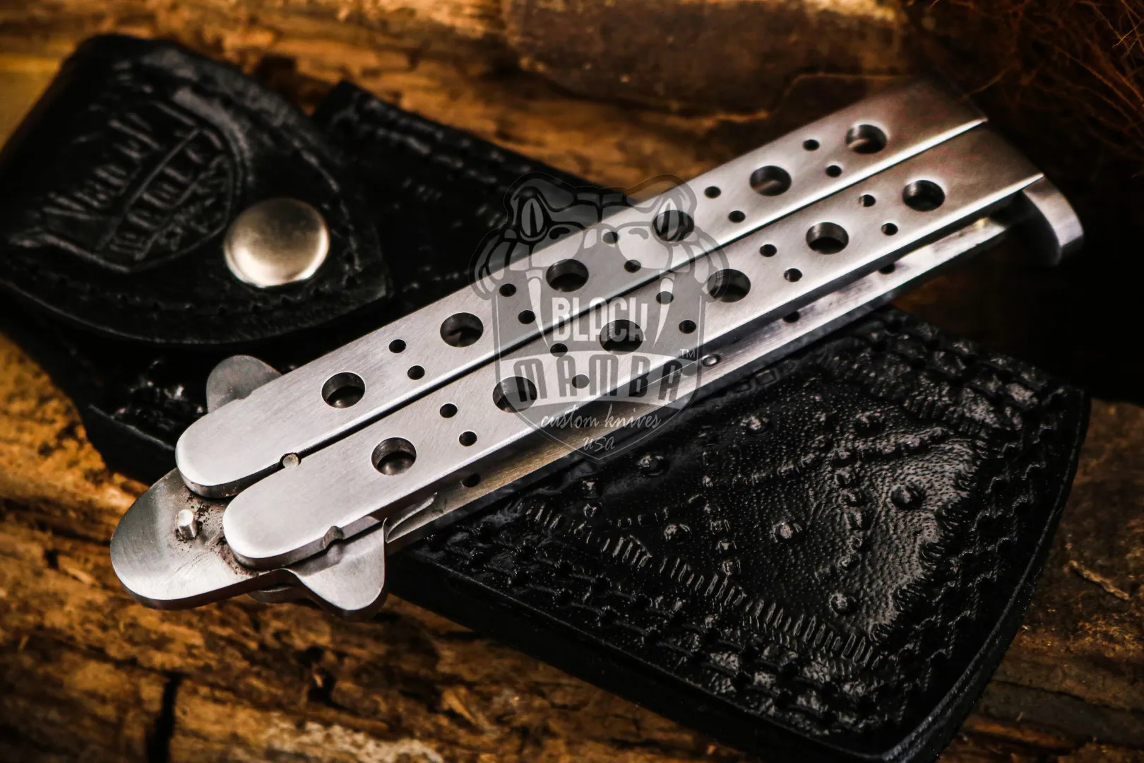 Adonis - Filipino Balisong Butterfly Knife, 12cm Blade (Set of 2) - view 8