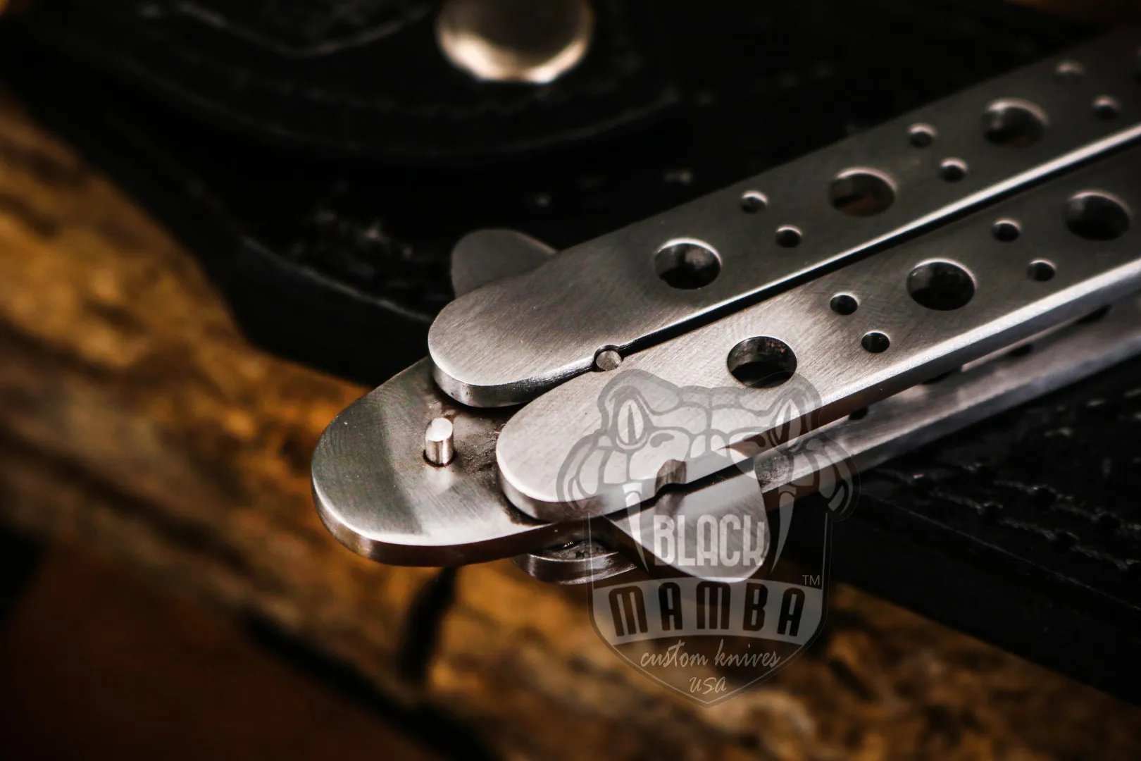 Adonis - Filipino Balisong Butterfly Knife, 12cm Blade (Set of 2) - view 10