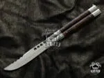 Filipino Balisong Butterfly Knife - D2 Tool Steel Filipino Balisongs Butterfly Stainless Steel Rose Wood | BMK-469
