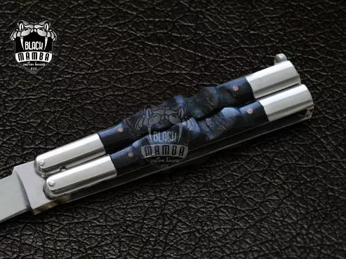 D2 Steel Balisong Butterfly Knife – Bone Handle | BMK-463 - view 4