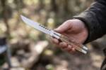 High Carbon Steel Filipino Balisongs Butterfly Stainless Steel Dye Bone Inserts Black Mamba Knives World Class Knives | BMK-576