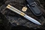 D2 Tool Steel Filipino Balisongs Butterfly Stainless Steel Bone Inserts Black Mamba Knives World Class Knives | BMK-467