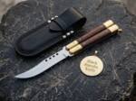 High Carbon Steel Filipino Balisongs Butterfly Stainless Steel High Grains Rose Wood Inserts Black Mamba Knives World Class Knives | BMK-568