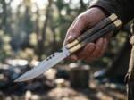 D2 Tool Steel Filipino Balisongs Butterfly Stainless Steel Bone Inserts Black Mamba Knives World Class Knives | BMK-480