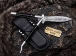 High Carbon Steel Filipino Balisongs Butterfly Brass with Stainless Steel with Rose Wood Inserts Black Mamba Knives World Class Knives | BMK-579