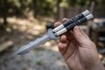High Carbon Steel Filipino Balisongs Butterfly Brass with Stainless Steel with Water Buffalo Horn Black Mamba Knives World Class Knives | BMK-580