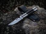 High Carbon Steel Filipino Balisongs Butterfly Stainless Steel with RAM Horn Inserts Black Mamba Knives World Class Knives | BMK-440