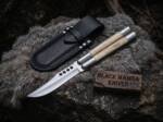 D2 Tool Steel Filipino Balisongs Butterfly Stainless Steel Bone Inserts Black Mamba Knives World Class Knives | BMK-456