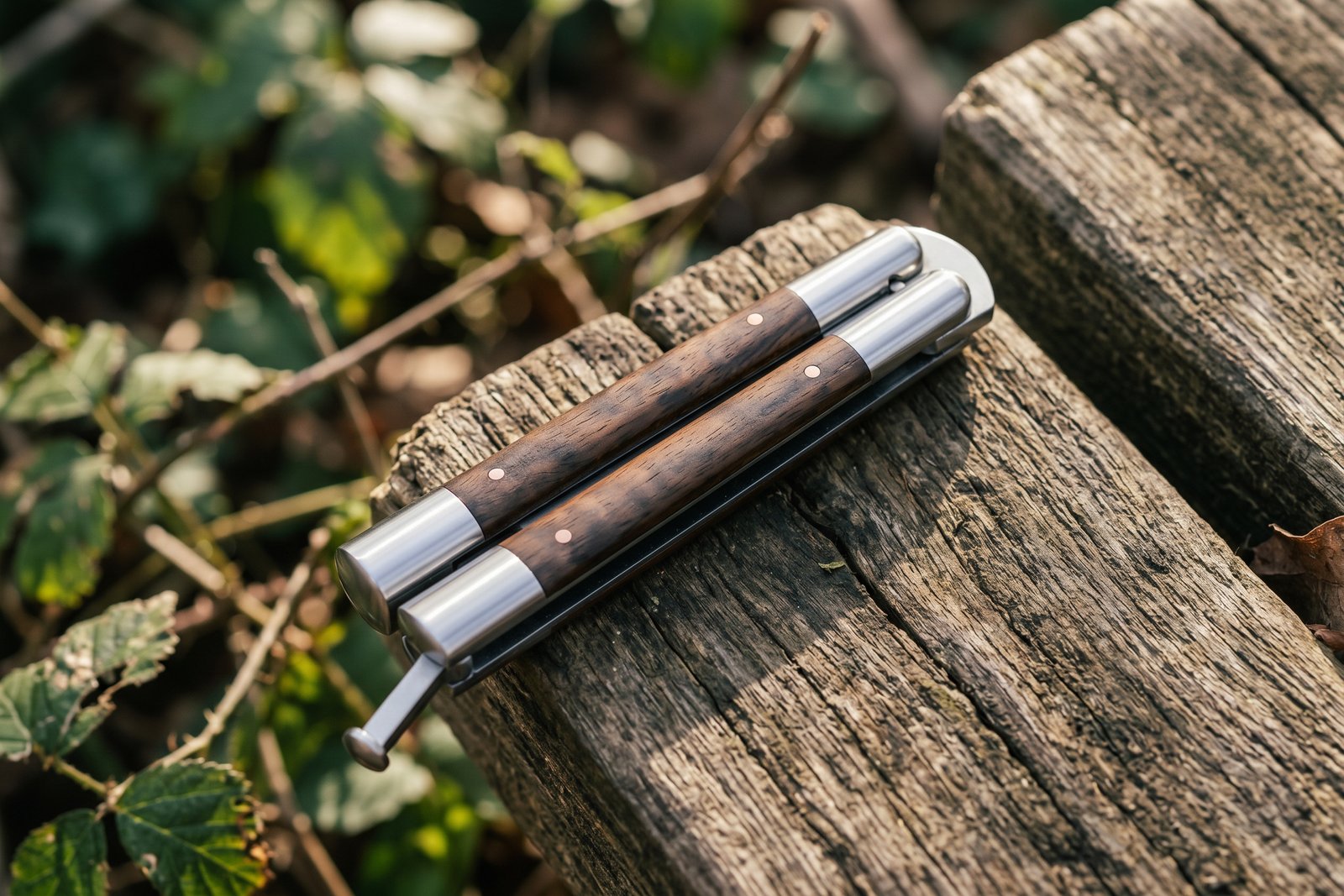 D2 Tool Steel Filipino Balisongs Butterfly Stainless Steel Ram Horn Inserts Black Mamba Knives World Class Knives | BMK-461 - Image 4