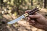 High Carbon Steel Filipino Balisongs Butterfly Stainless Steel High Grains Rose Wood Inserts Black Mamba Knives World Class Knives | BMK-447