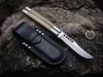 High Carbon Steel Filipino Balisongs Butterfly Stainless Steel with Bone Inserts Black Mamba Knives World Class Knives | BMK-438