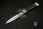 BMK-407 High Carbon Steel Filipino Balisongs butterfly Razor Sharp Knife with Rose Wood Black Mamba knives world class Knives