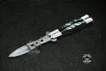 Filipino Balisong Butterfly Knife - Brass & Stainless Steel & Water Buffalo Horn | BMK-409