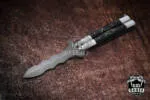 Filipino Balisong Butterfly Knife - Brass & Stainless Steel & Water Buffalo Horn | BMK-414