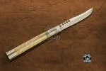 Filipino Balisong Butterfly Knife - Stainless Steel & Bone | BMK-438