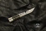 Filipino Balisong Butterfly Knife - Stainless Steel & Ram Horn | BMK-440-1