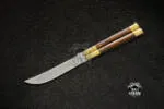 Filipino Balisong Butterfly Knife - Stainless Steel High Grains Rose Wood | BMK-447