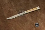 Filipino Balisong Butterfly Knife - D2 Tool Steel Filipino Balisongs Butterfly Stainless Steel Bone | BMK-453