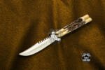 BMK-458 D2 tool steel Filipino Balisongs butterfly Stainless Steel Brass with Philippine Deer Horn Inserts black Mamba knives world class knives