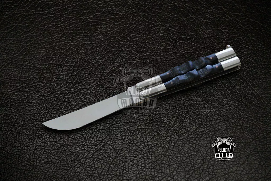 D2 Steel Balisong Butterfly Knife – Bone Handle | BMK-463