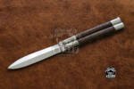 BMK-472  D2 tool steel Filipino Balisongs butterfly Stainless Steel walnut burl wood Inserts black Mamba knives world class knives