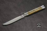 BMK-478 D2 tool steel Filipino Balisongs butterfly Stainless Steel bone Inserts black Mamba knives world class knives