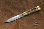 BMK-483 D2 tool steel Filipino Balisongs butterfly Stainless Steel brass with bone Inserts Black Mamba knives world class knives