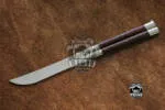 Filipino Balisong Butterfly Knife - D2 Tool Steel Filipino Balisongs Butterfly Stainless Steel Walnut Burl Wood | BMK-468