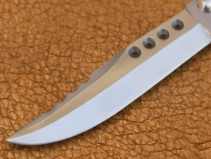 D2 Tool Steel Filipino Balisongs Butterfly Stainless Steel Dye Bone Inserts Black Mamba Knives World Class Knives | BMK-455 - Image 3
