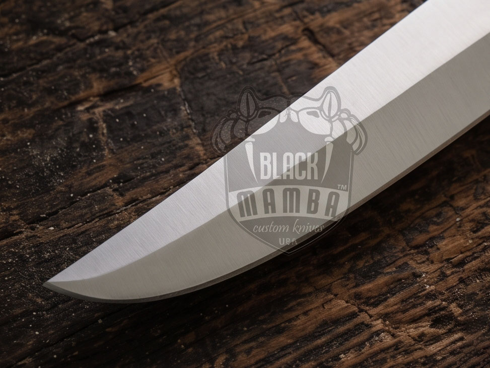 D2 Tool Steel Filipino Balisongs Butterfly Stainless Steel Bone Inserts Black Mamba Knives World Class Knives | BMK-478 - Image 5