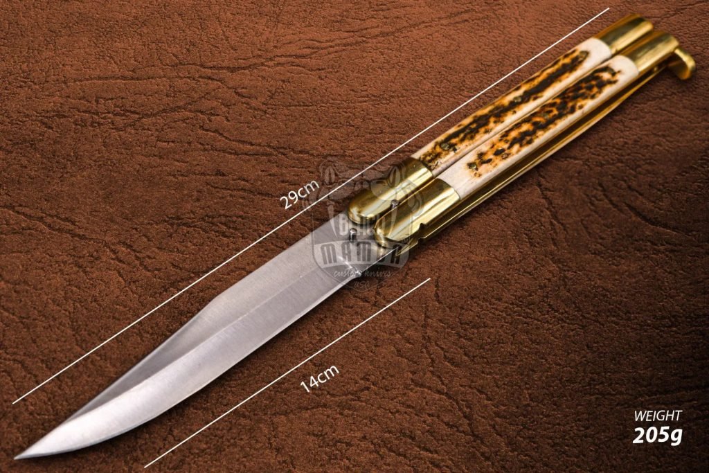 BMK-481 D2 tool steel Filipino Balisongs butterfly Stainless Steel dye bone Inserts black Mamba knives world class knives - Image 10