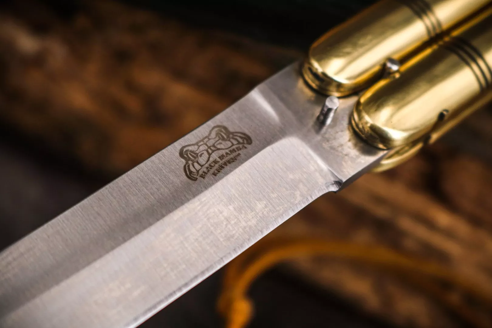 Filipino Balisong Butterfly Knife - Brass - view 4