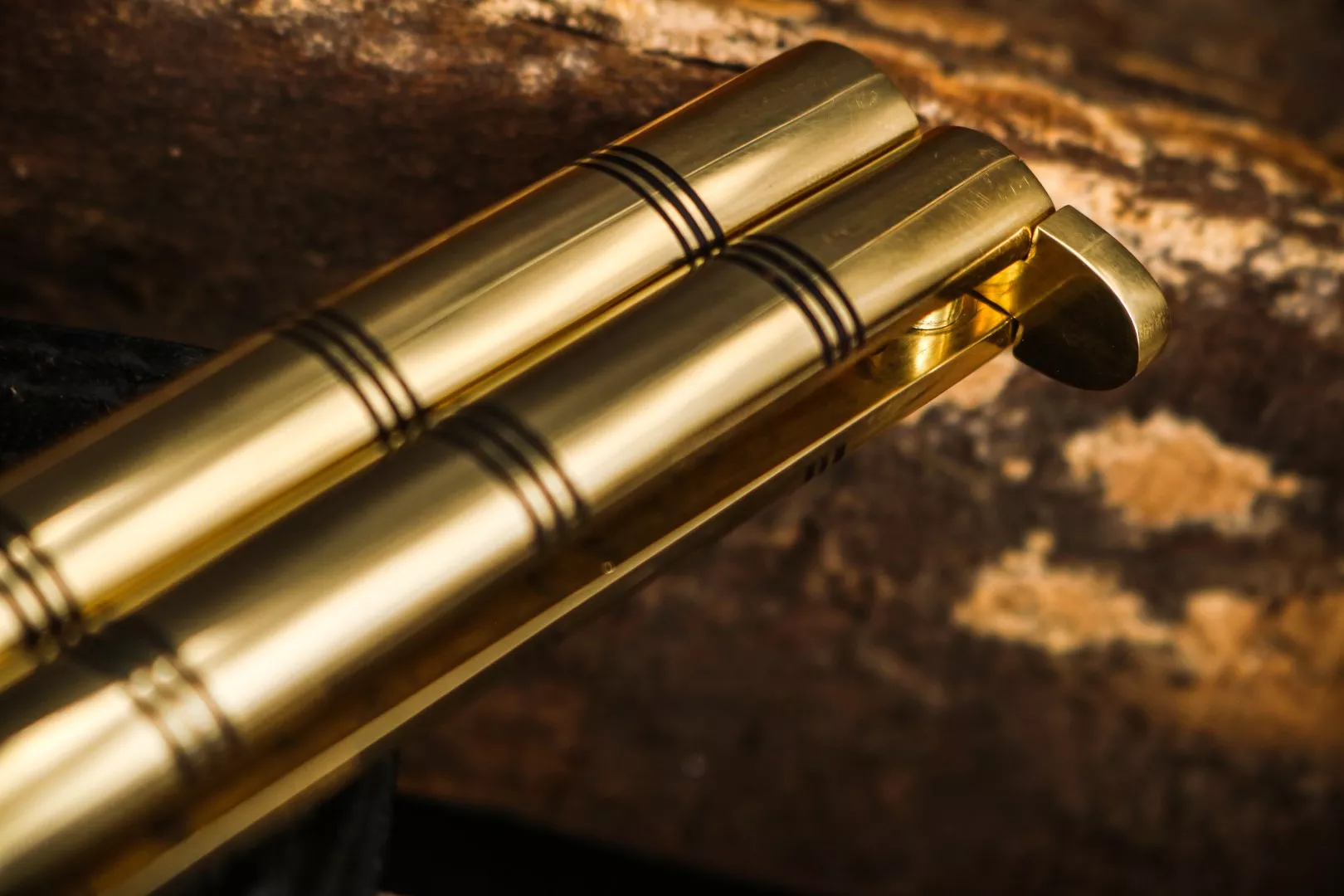 Filipino Balisong Butterfly Knife - Brass - view 6