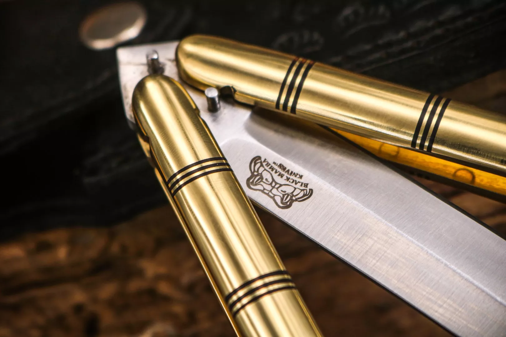 Filipino Balisong Butterfly Knife - Brass - view 9