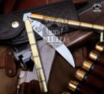 BMK-611 High Carbon Steel Filipino Balisongs butterfly Brass Handle Knife, black Mamba knives world class Knives