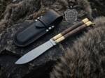 High Carbon Steel Filipino Balisongs Butterfly Brass with Walnut Burl Wood Inserts Black Mamba Knives World Class Knives | BMK-432